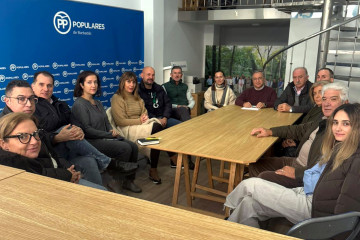 Reunión del PP de Barbadás (Ourense), a 21 de diciembre de 2025.