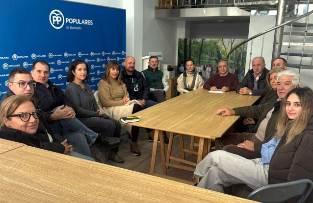 Reunión del PP de Barbadás (Ourense), a 21 de diciembre de 2025.