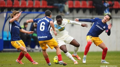 Vídeo |  El Deportivo cierra el 2025 de la peor manera con una derrota heladora en Andorra (1-0)