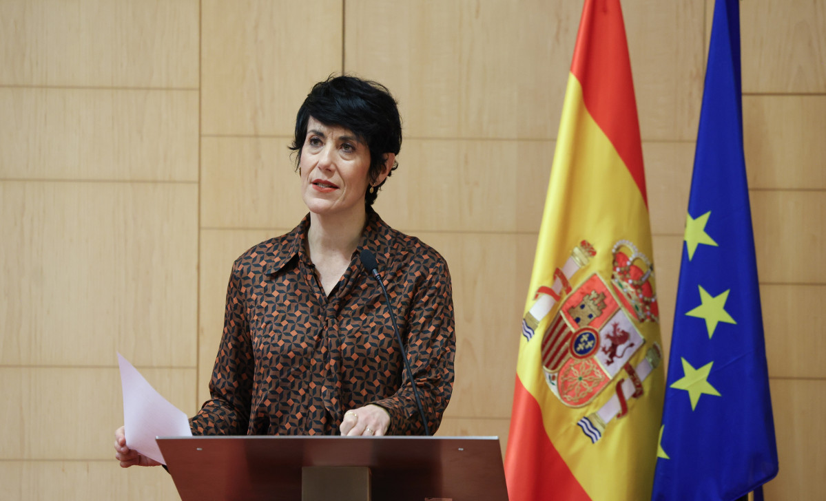 La ministra de Inclusión, Seguridad Social y Migraciones, Elma Saiz