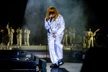 Archivo - El cantante Rusowsky durante un concierto en el Movistar Arena, a 25 de septiembre de 2025, en Madrid (España). Con más de 1 millón de oyentes mensuales en Spotify, Rusowsky ha pasado de 