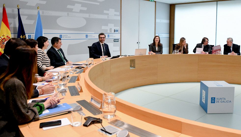 Reunión semanal del Consello de la Xunta.