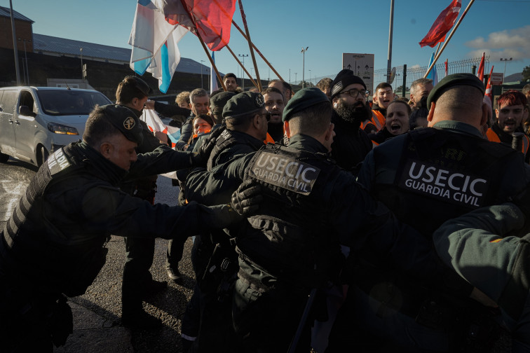 Huelga en Amazon O Porriño, con incidentes y 