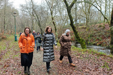 La conselleira de Medio Ambiente e Cambio Climático, Ángeles Vázquez.