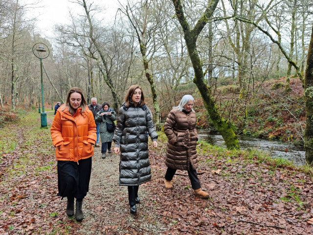 La conselleira de Medio Ambiente e Cambio Climático, Ángeles Vázquez.