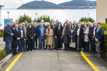 El presidente del PPdeG, Alfonso Rueda, en A Mariña.