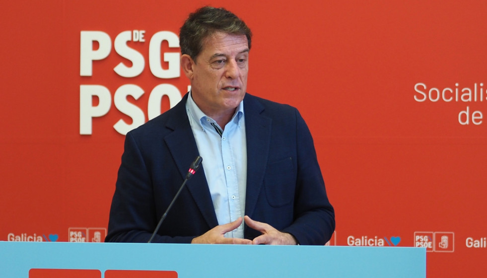 Archivo - El secretario xeral del PSdeG, José Ramón Gómez Besteiro