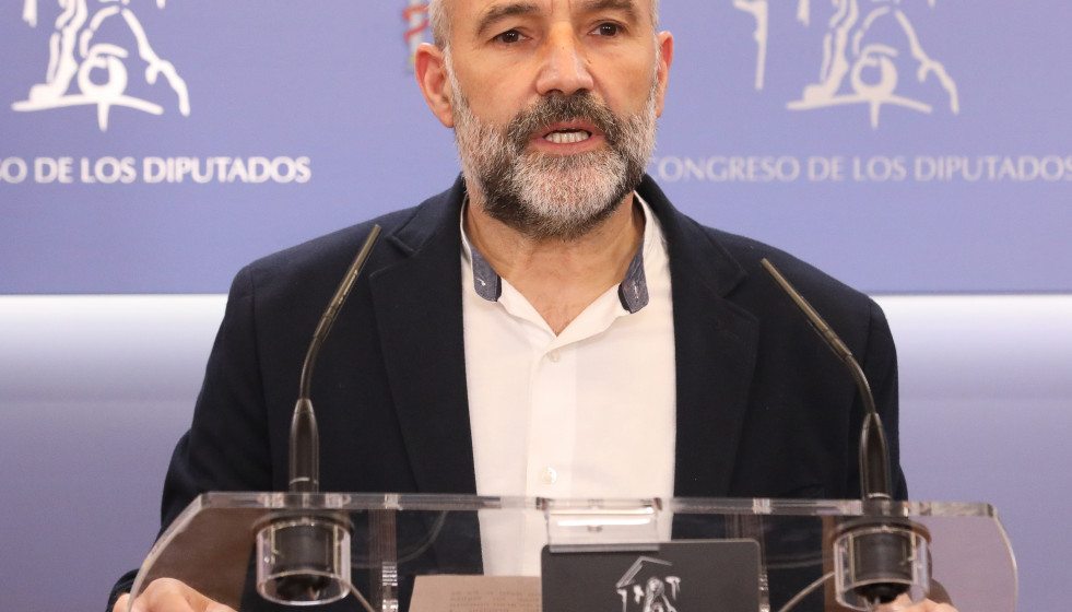 Archivo - El diputado del BNG en el Congreso, Néstor Rego