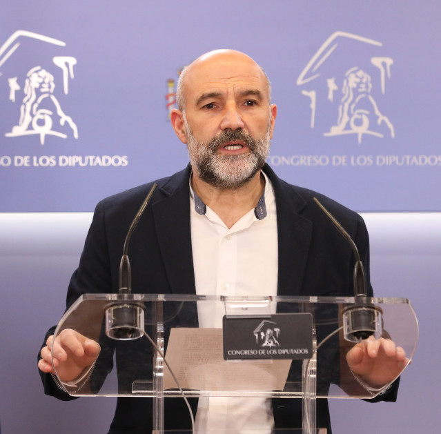 Archivo - El diputado del BNG en el Congreso, Néstor Rego