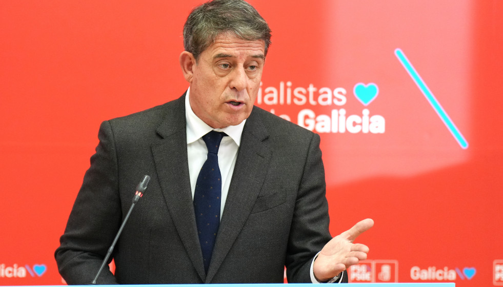 El secretario general del PSdeG, José Ramón Gómez Besteiro