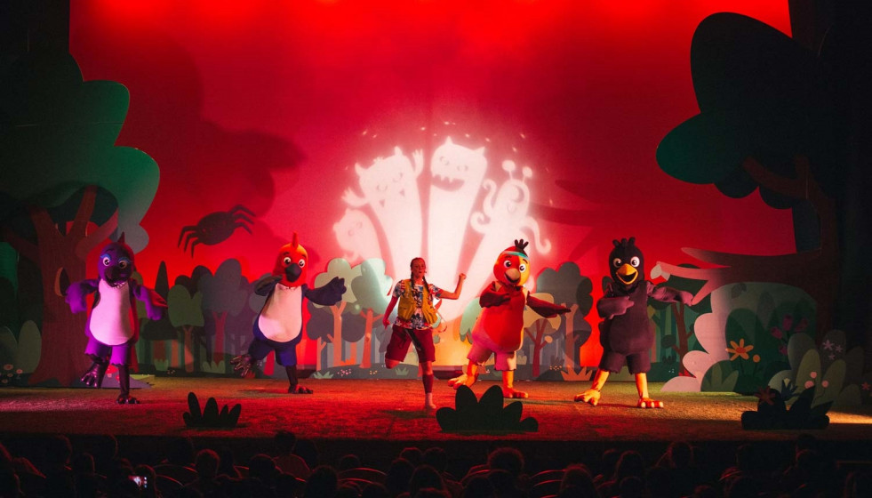 Espectáculo de 'Bibopalula'.