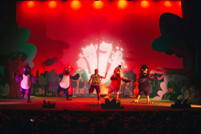 Espectáculo de 'Bibopalula'.