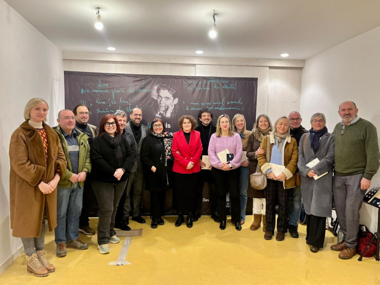 'Seis poemas galegos', de Lorca, celebra su 90 aniversario en el antiguo local de la Editorial Nós