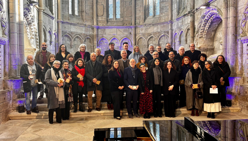 Acto de clausura del 'Ano Castelao', a 28 de diciembre de 2025.