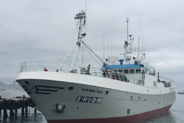Imagen de archivo del Viking Bay, palangrero con base en Vigo.