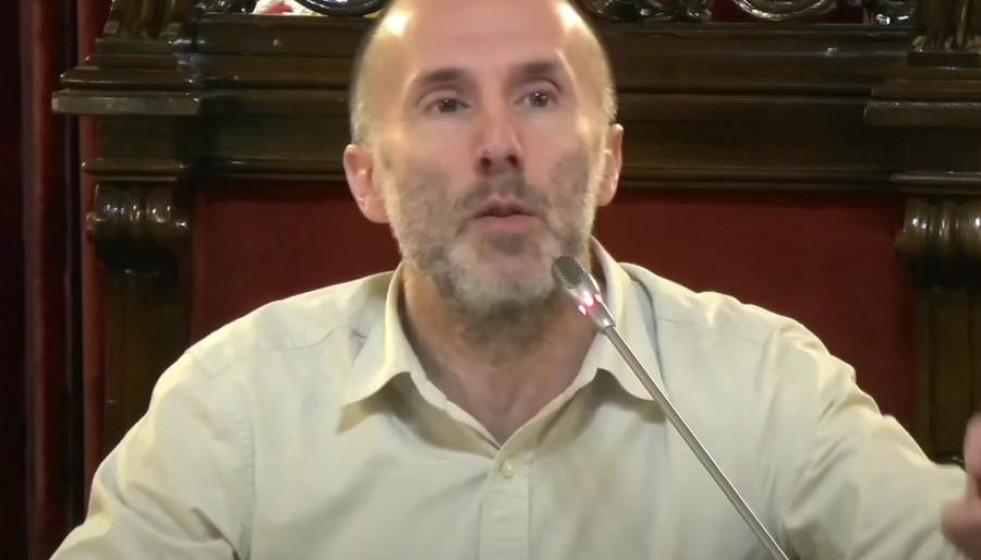 Gonzalo Pérez Jácome en el último pleno del año