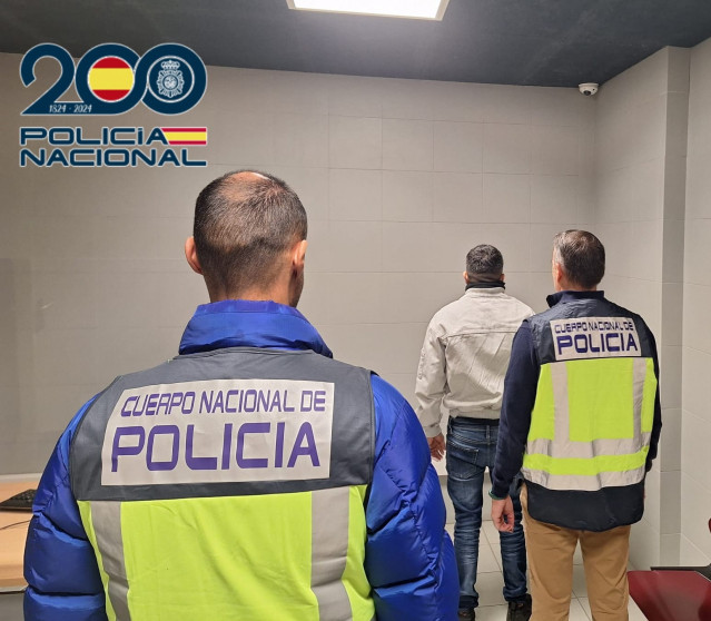 Imagen de uno de los detenidos.