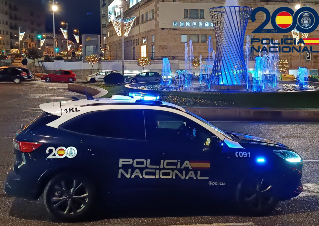 Imagen de un coche patrulla.