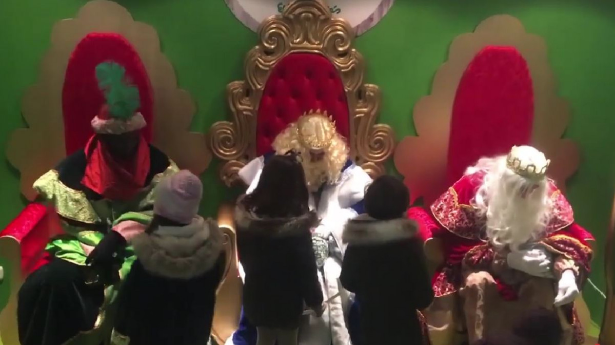 Los Reyes Magos en El Corte Inglu00e9s