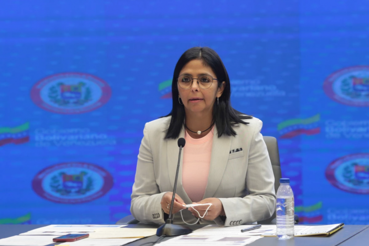 Delcy Rodríguez, la elegida por EE.UU. para ayudar en la transición de Venezuela