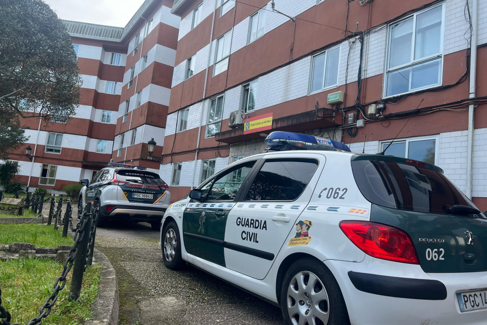Dependencias de la Guardia Civil en O Porriño (Pontevedra).