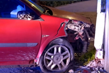 Accidente en Montecelo en una foto de CRTVG