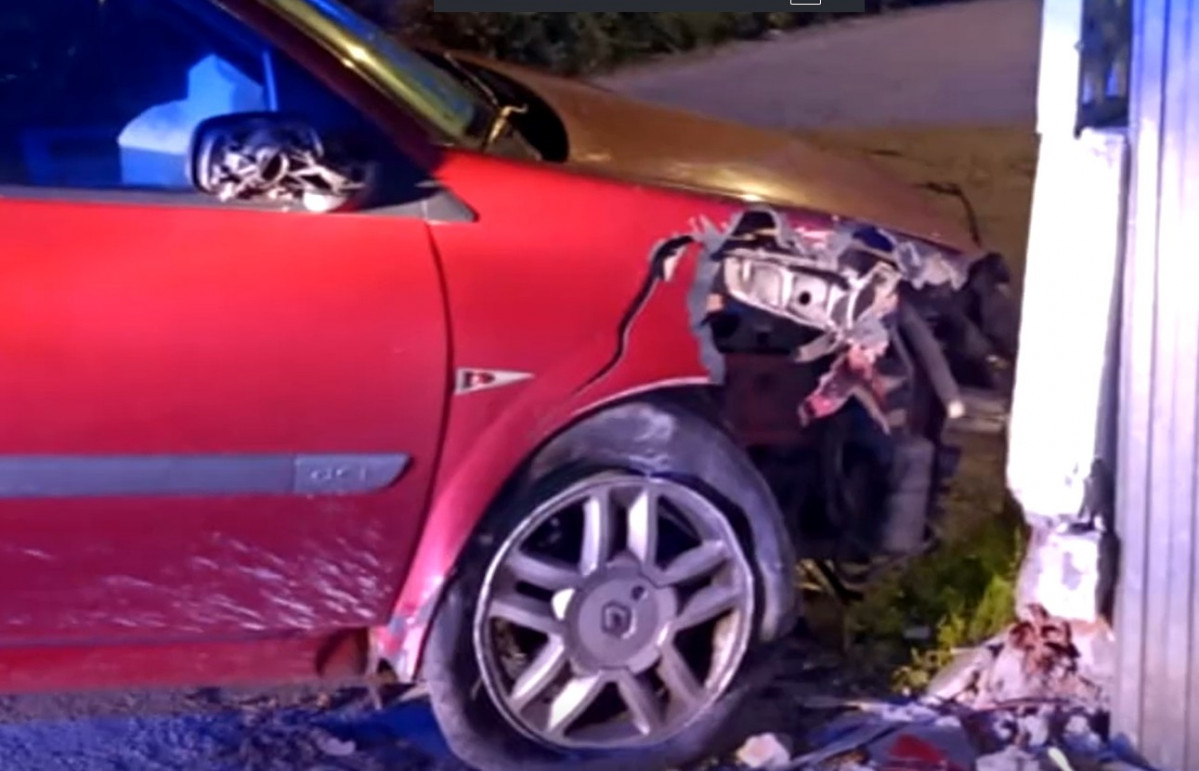 Accidente en Montecelo en una foto de CRTVG