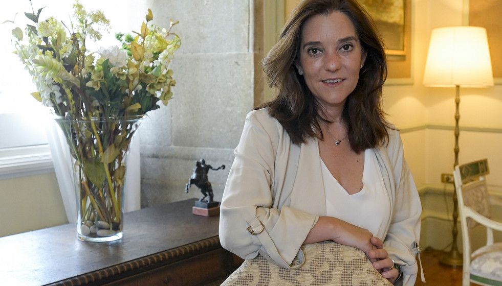 Archivo - La alcaldesa de A Coruña, Inés Rey