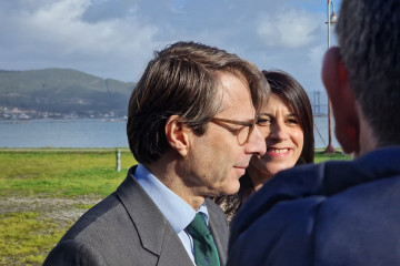 Miguel Corgos este viernes ante la prensa.