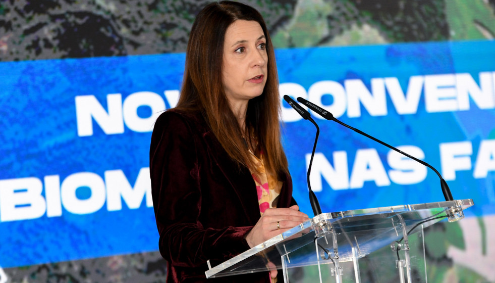 La conselleira do Medio Rural, María José Gómez