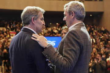 Feijóo y Rueda en la clausura de la Interparlamentaria.
