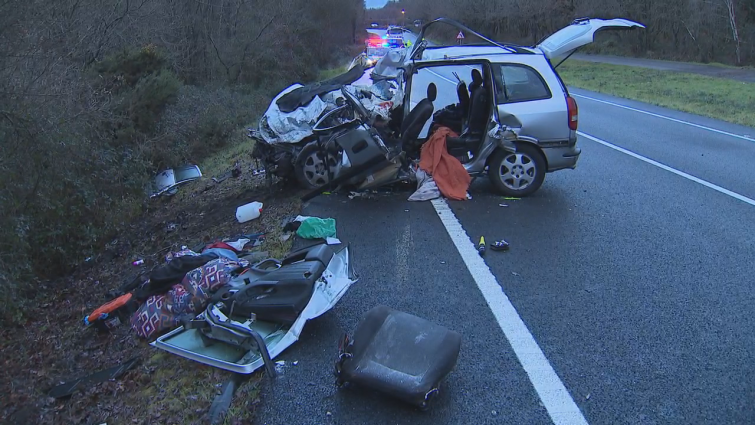 Tragedia en Carballido, Lugo: Dos fallecidos en un accidente con colisión frontal