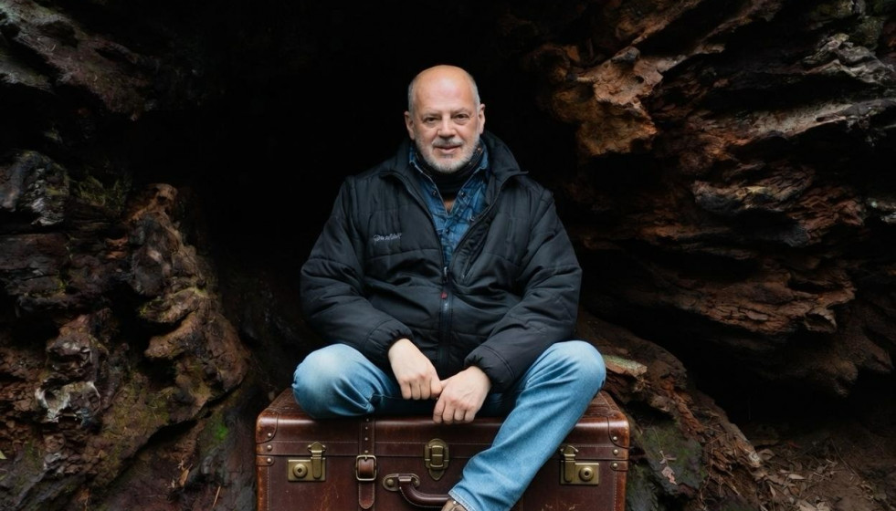 El escritor Valentín Carrera