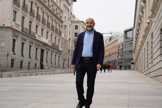 Archivo - El diputado del BNG en el Congreso, Néstor Rego