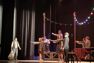 Archivo - Representación de 'O charco de Ulises' en el Centro Dramático Galego.