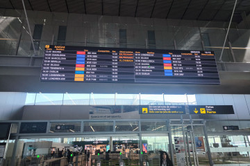 Archivo - Imagen del aeropuerto de Lavacolla.