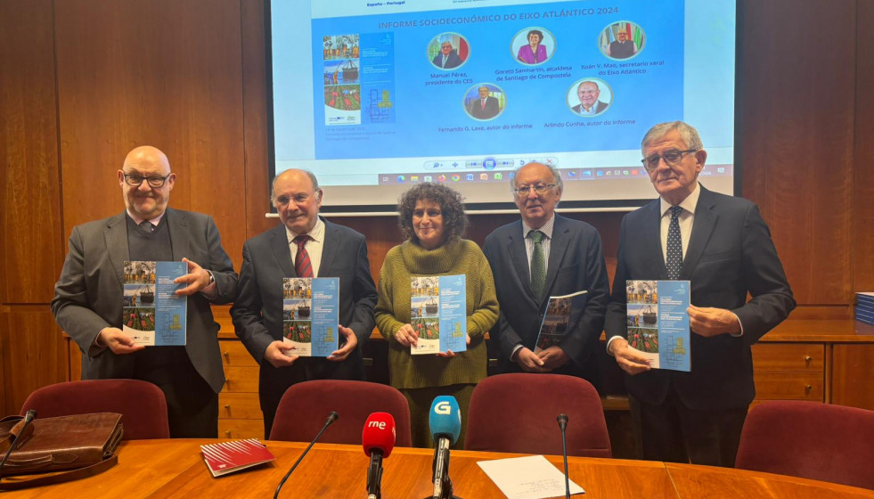 Presentacion informe socioeconomico eixo atlantico 1