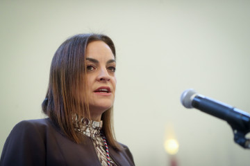 La nueva presidenta de la Diputación de Lugo, Carmela López.