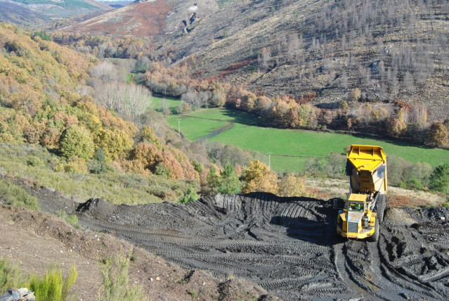 Mina en A Gudiña (Ourense).
