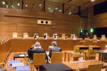 Archivo - Una vista ante el Tribunal General de la Unión Europea en la Sala de tres jueces.