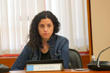 La diputada del BNG por Ourense en el Parlamento gallego, Noa Presas.