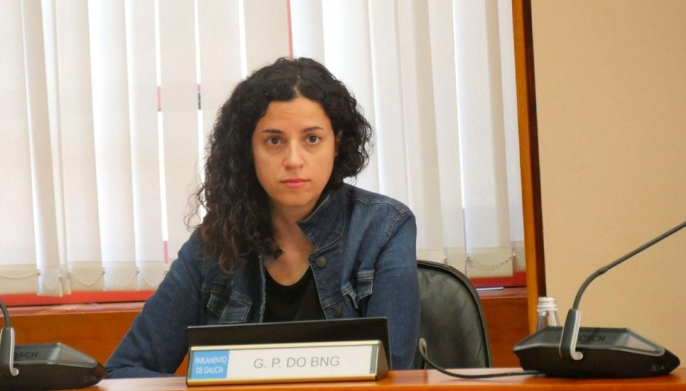 La diputada del BNG por Ourense en el Parlamento gallego, Noa Presas.