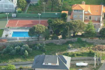 Chalé de Marcial Dorado en A Illa de Arousa en una foto de la Agencia Tributaria