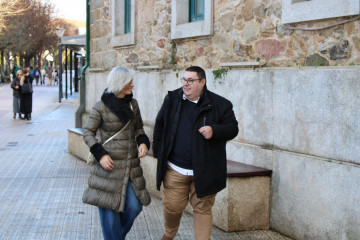 El alcalde de Noia, en un encuentro con la diputada Patricia Iglesias