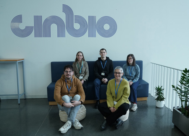 Imagen de investigadores del Cinbio.