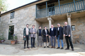 Presentación de la etapa de O Gran Camiño que discurrirá entre Carballo y Padron, en A Coruña