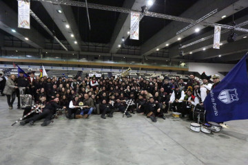 La rondalla Atios vence en el certamen organizado en el Instituto Ferial de Vigo (Ifevi), a 18 de enero de 2026.