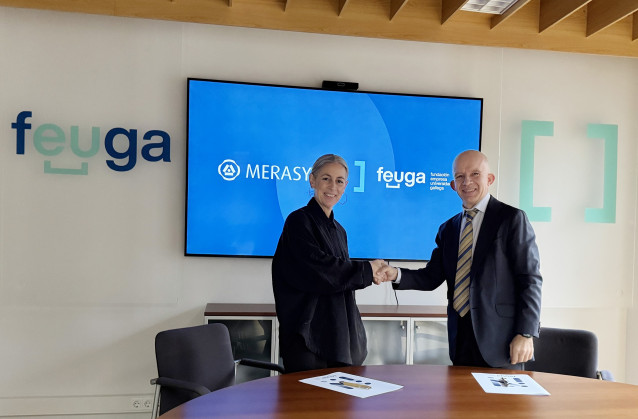Director de FEUGA y CEO de MERASYS firman un acuerdo de cooperación