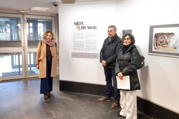 'Arte E Humor. O Enxeño De Antonio Mingote' Recorre En O Barco La Historia Del Arte A Través De La Mirada Del Dibujante