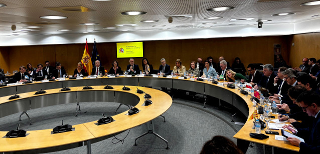 Un momento de la reunión del Consejo de Política Fiscal y Financiera